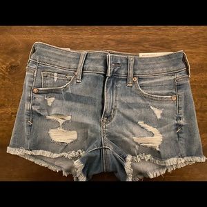 American eagle jean shorts